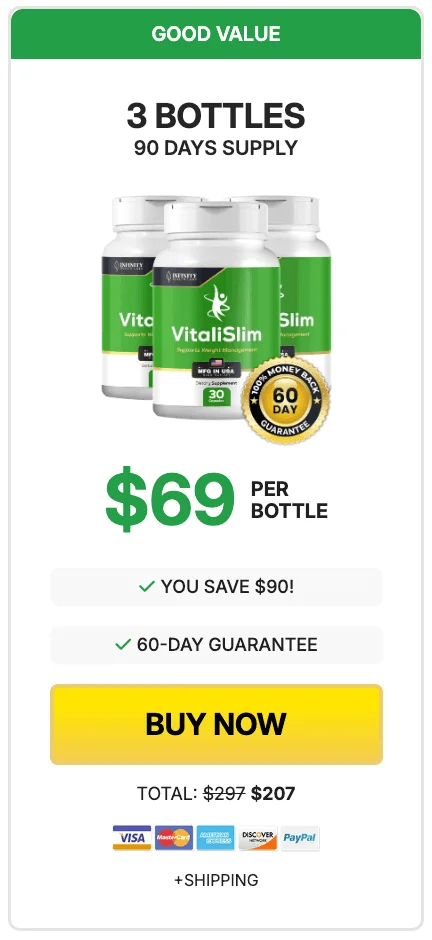 VitaliSlim 90 day supply price package